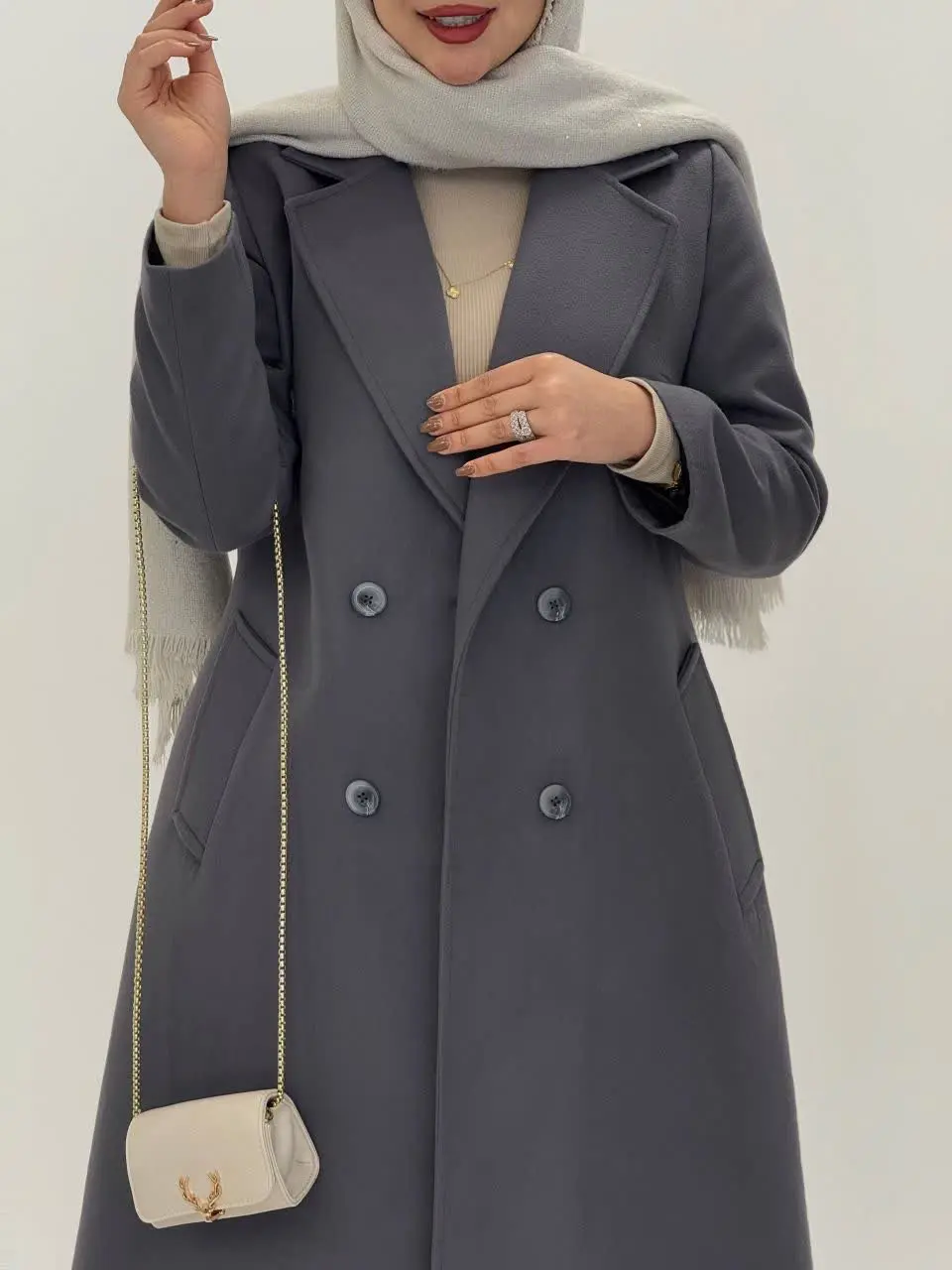 3665-پالتو مزونی برازنده